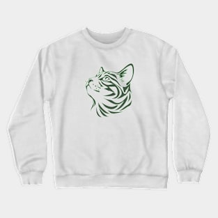 Beautiful "cat in shapes" Crewneck Sweatshirt